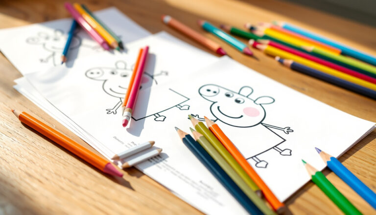 50+ Free Peppa Pig Colouring Pages (Printable PDFs)